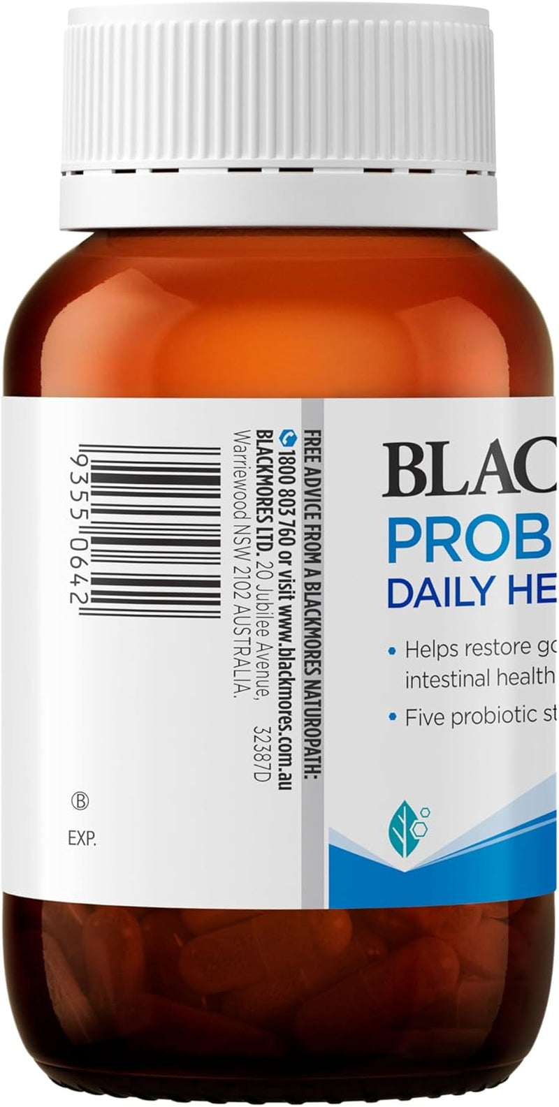 Probiotics+ Daily Health | Maintains Intestinal Health & Restores Good Gut Flora | 30 Capsules